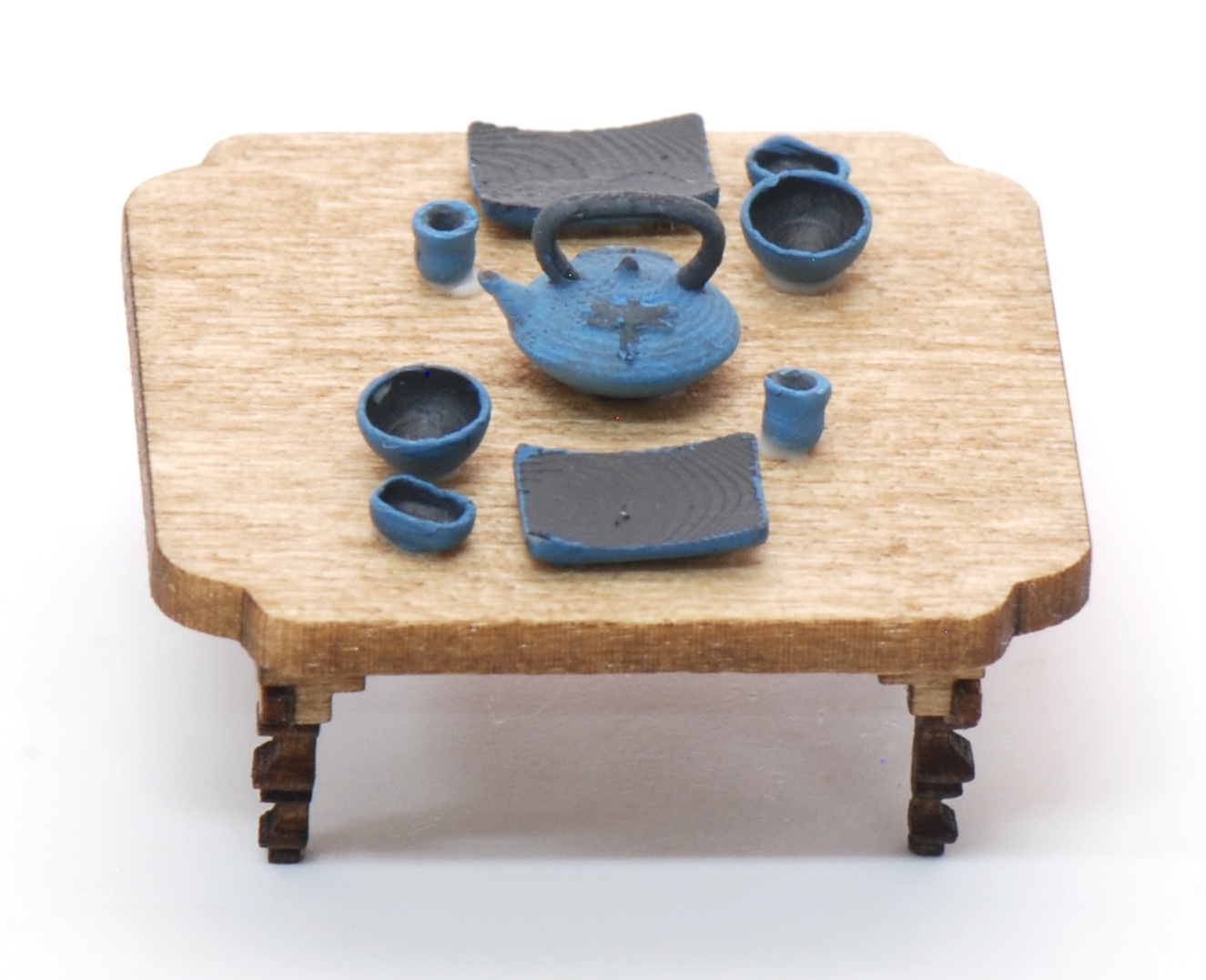 112 & 148 Japanese Dragonfly Tea Sets NEW! Kit Stewart Dollhouse